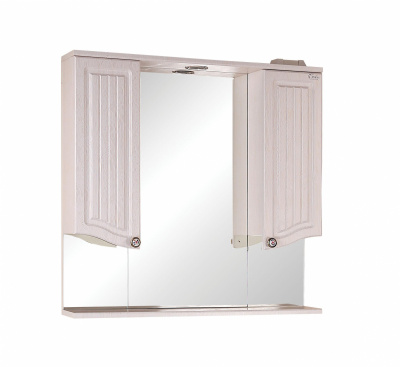 Зеркало-шкаф Onika АРНО-КЛАССИК 80.01 белое дерево