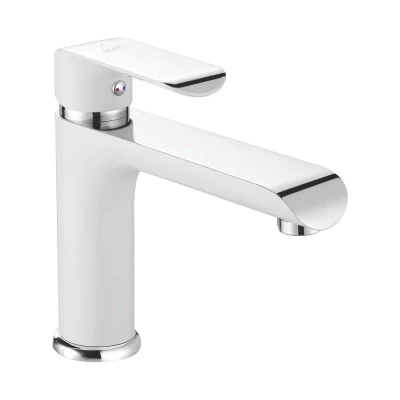 Смеситель для раковины Rose R21F R2101F-1 белый/хром