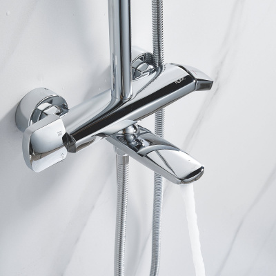 Душевая система Rose R3936 хром
