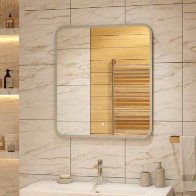 Зеркало Континент Glamour Led 800х900