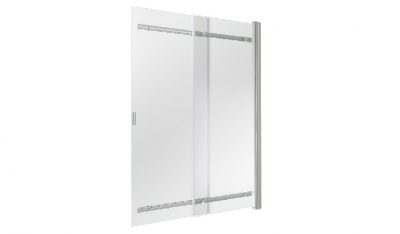 Шторка на ванну GOOD DOOR SCREEN SR-100-C-CH