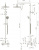 Душевая система Bravat OPAL F9125183CP-A2-RUS для ванны и душа Душевая система Bravat OPAL F9125183CP-A2-RUS для ванны и душа