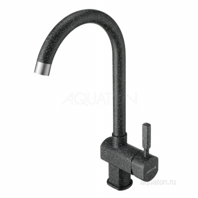 Смеситель для кухни Aquaton Лиам графит 1AX003FCXX210