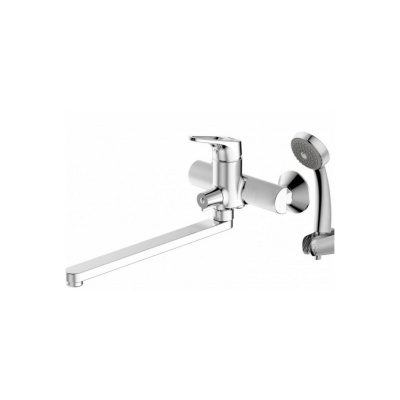 Смеситель Bravat DROP-DF648162C-LB-RUS универсальный с душем