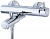 Смеситель для ванны KAISER Merkur 26022