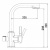 Смеситель для кухни KAISER Decor 40144 Смеситель для кухни KAISER Decor 40144