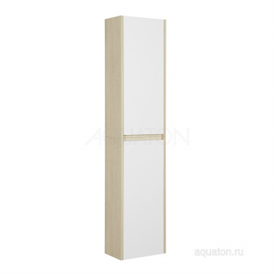 Полуколонна Aquaton Сканди белый, дуб верона 1A255003SDB20