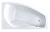 Акриловая ванна Santek Майорка XL 160х95 R асимметричная 1WH111990