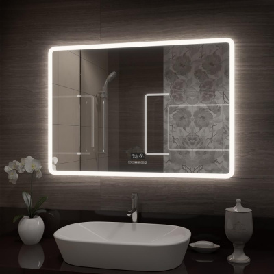 Зеркало Континент Demure Led 1000x700 с многофункциональной панелью