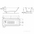 Чугунная ванна Roca Continental 150х70 21291300R Чугунная ванна Roca Continental 150х70 21291300R