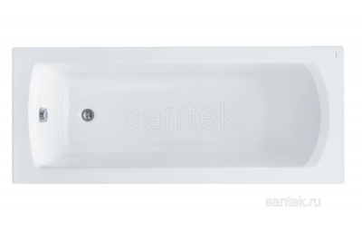 Акриловая ванна Santek Монако XL 170х75 прямоугольная 1WH111980