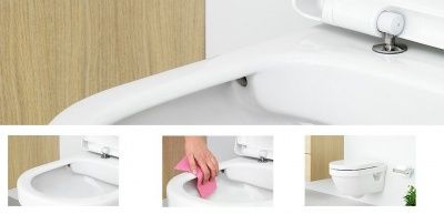 Унитаз подвесной Gustavsberg Hygienic Flush WWC 5G84HR01 безободковый