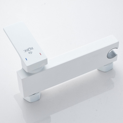 Гигиенический душ со смесителем Rose R1805C-1 белый