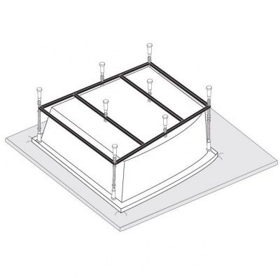 Каркас к ванне VAGNERPLAST Mini Catalina 125x125