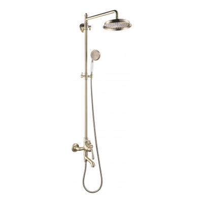 Душевая система Rose R0236Q бронза