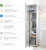 Пенал VIGO Geometry 450 бетон Пенал VIGO Geometry 450 бетон