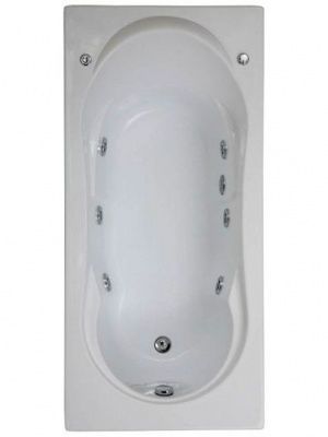 Акриловая ванна Bas Ахин 170x80 с г/м оборудованием FLAT