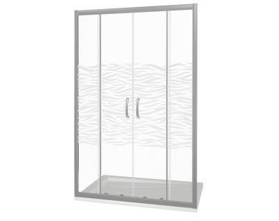 Душевая дверь GOOD DOOR INFINITY WTW-TD-170-W-CH