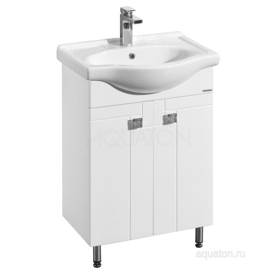Тумба под раковину Aquaton Фиджи 60 белый 1A179601FG010
