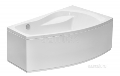 Акриловая ванна Santek Майорка XL 160х95 R асимметричная 1WH111990