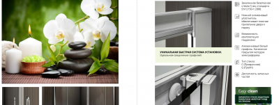 Душевая дверь GOOD DOOR LATTE WTW-110-G-WE