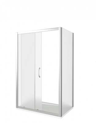 Душевой уголок GOOD DOOR LATTE WTW-110-G-WE+SP-90-G-WE