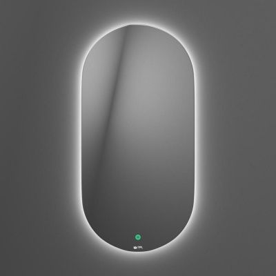 Зеркало с ореольной LED подсветкой OWL Rusken 400х800