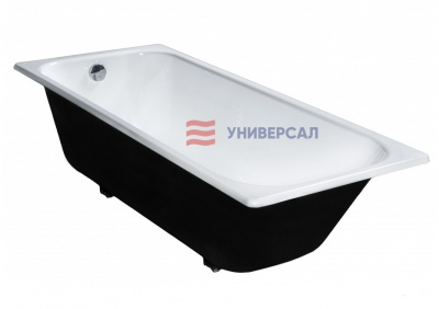 Чугунная ванна Универсал Элегия 170х70 с отверстиями под ручки