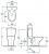 Унитаз-компакт Jacob Delafon Mideo 15541G Унитаз-компакт Jacob Delafon Mideo 15541G