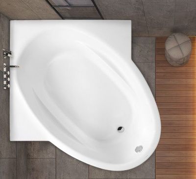 Акриловая ванна VAGNERPLAST HAPI 170x110 Left