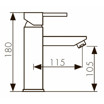 Смеситель для раковины KAISER Sensor 38211