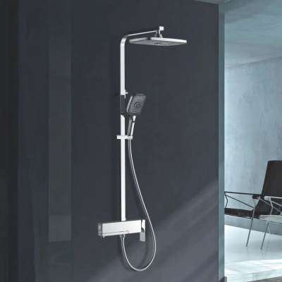 Душевая система Rose R1036 хром