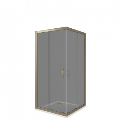 Душевой уголок GOOD DOOR JAZZ CR-80-B-BR