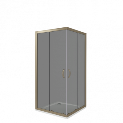 Душевой уголок GOOD DOOR JAZZ CR-90-B-BR
