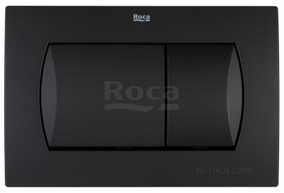 Панель смыва для инсталляции Roca Active 62B черный матовый 8901160B6