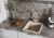 Мойка для кухни из литого мрамора Aquaton Линеа 58 шампань Мойка для кухни из литого мрамора Aquaton Линеа 58 шампань