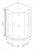 Душевой уголок GOOD DOOR ORION PNT-90-C-CH Душевой уголок GOOD DOOR ORION PNT-90-C-CH