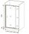Душевая дверь GOOD DOOR ORION WTW-PD-130-C-CH Душевая дверь GOOD DOOR ORION WTW-PD-130-C-CH