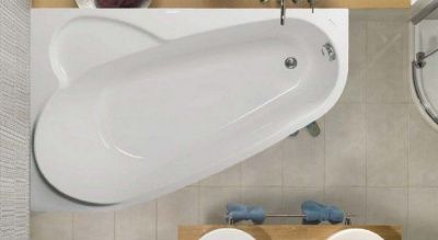Акриловая ванна VAGNERPLAST SELENA 160x105 Left