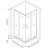 Душевой уголок GOOD DOOR LATTE CR-80-G-WE Душевой уголок GOOD DOOR LATTE CR-80-G-WE