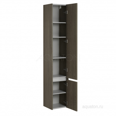 Шкаф-колонна Aquaton Стоун грецкий орех 1A228403SXC80