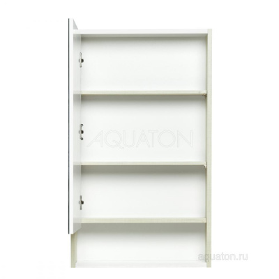 Зеркальный шкаф Aquaton Рико 50 белый, ясень фабрик 1A212302RIB90