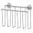 Газетница хром FBS Standard STA 052