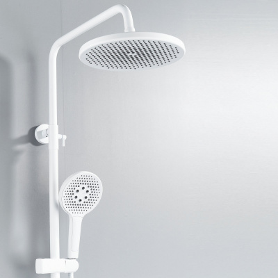 Душевая система Rose R3936C белый