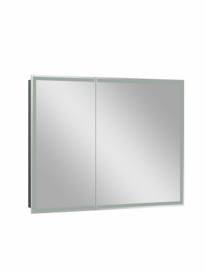 Зеркало-шкаф Континент Allure Led 1000х800 с датчиком движения, розеткой