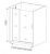 Душевая дверь GOOD DOOR FANTASY WTW-140-F-CH Душевая дверь GOOD DOOR FANTASY WTW-140-F-CH