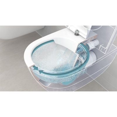Унитаз подвесной Gustavsberg Hygienic Flush WWC 5G84HR01 безободковый