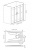 Душевая дверь GOOD DOOR INFINITY WTW-TD-160-G-CH Душевая дверь GOOD DOOR INFINITY WTW-TD-160-G-CH