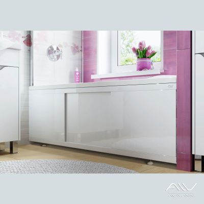Экран под ванну Alavann Crystal раздвижной 160см