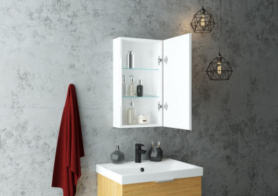 Зеркало-шкаф Континент Allure LED 350х650 правый